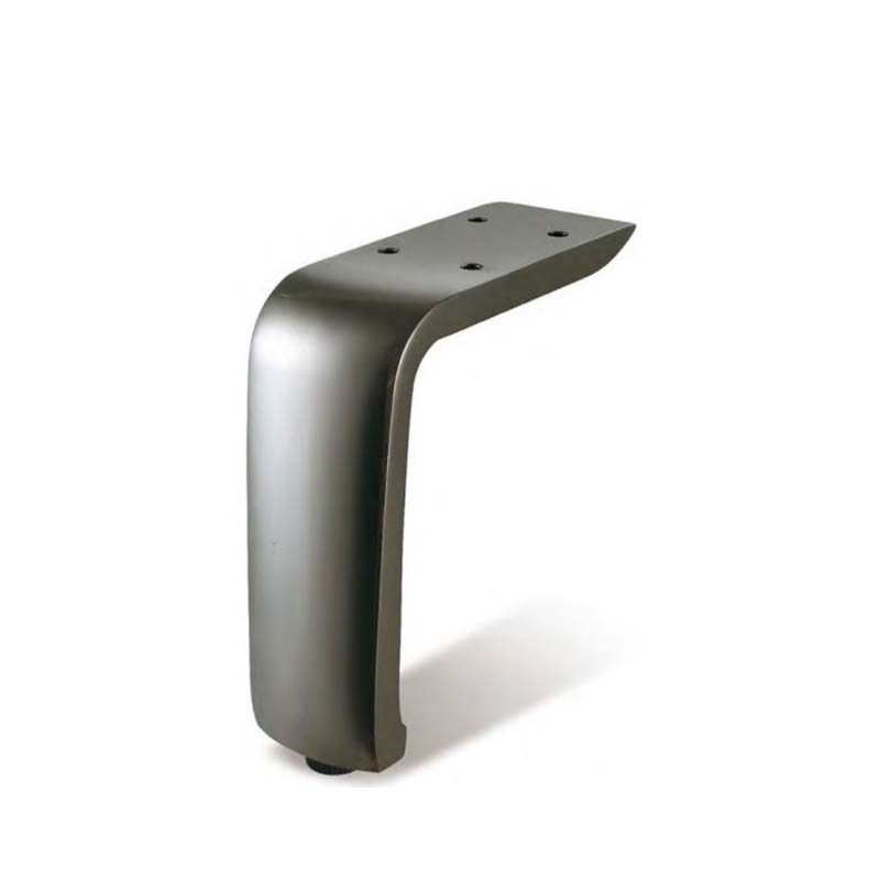 Gambe per divani moderni di lusso affusolati Armadietto da letto cromato dorato Supporto per mobili in metallo Piedini in acciaio per letti e divani Materiale in ferro