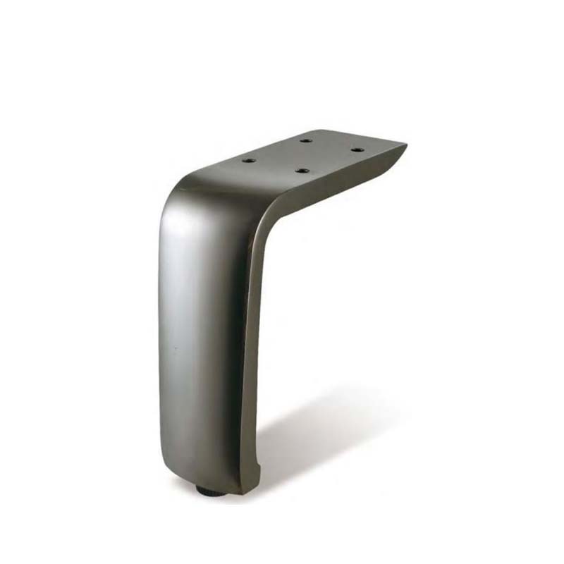 Gambe per divani moderni di lusso affusolati Armadietto da letto cromato dorato Supporto per mobili in metallo Piedini in acciaio per letti e divani Materiale in ferro