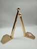 Piedini hardware per mobili in metallo di vendita caldo Gambe per mobile TV addensate 3 gambe
