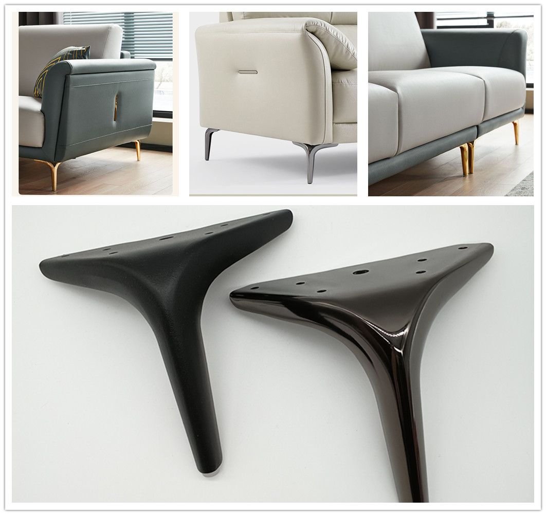 Metal Sofa Legs Gambe di divani di metallo