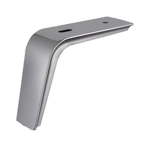 Gambe per divano in alluminio di ricambio per hardware per mobili, oro rosa, argento, ferro antico, acciaio, supporto TV
