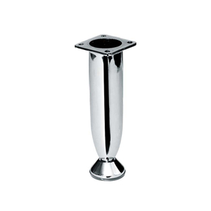 Gambe per mobili in metallo dal design moderno ampiamente utilizzate Gamba per divano in lega di zinco