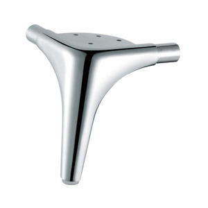 Accessori hardware per mobili Placcatura dei metalli Lucidatura Gambe del divano in lega di zinco Piedi della sedia Piedi del tavolino Gamba 