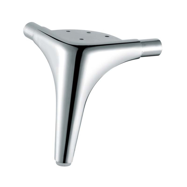 Accessori hardware per mobili Placcatura dei metalli Lucidatura Gambe del divano in lega di zinco Piedi della sedia Piedi del tavolino Gamba 