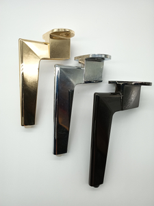 Gambe per mobili dal design elegante Decorazione Hardware Piedini per mobili Gamba per divano in lega di zinco