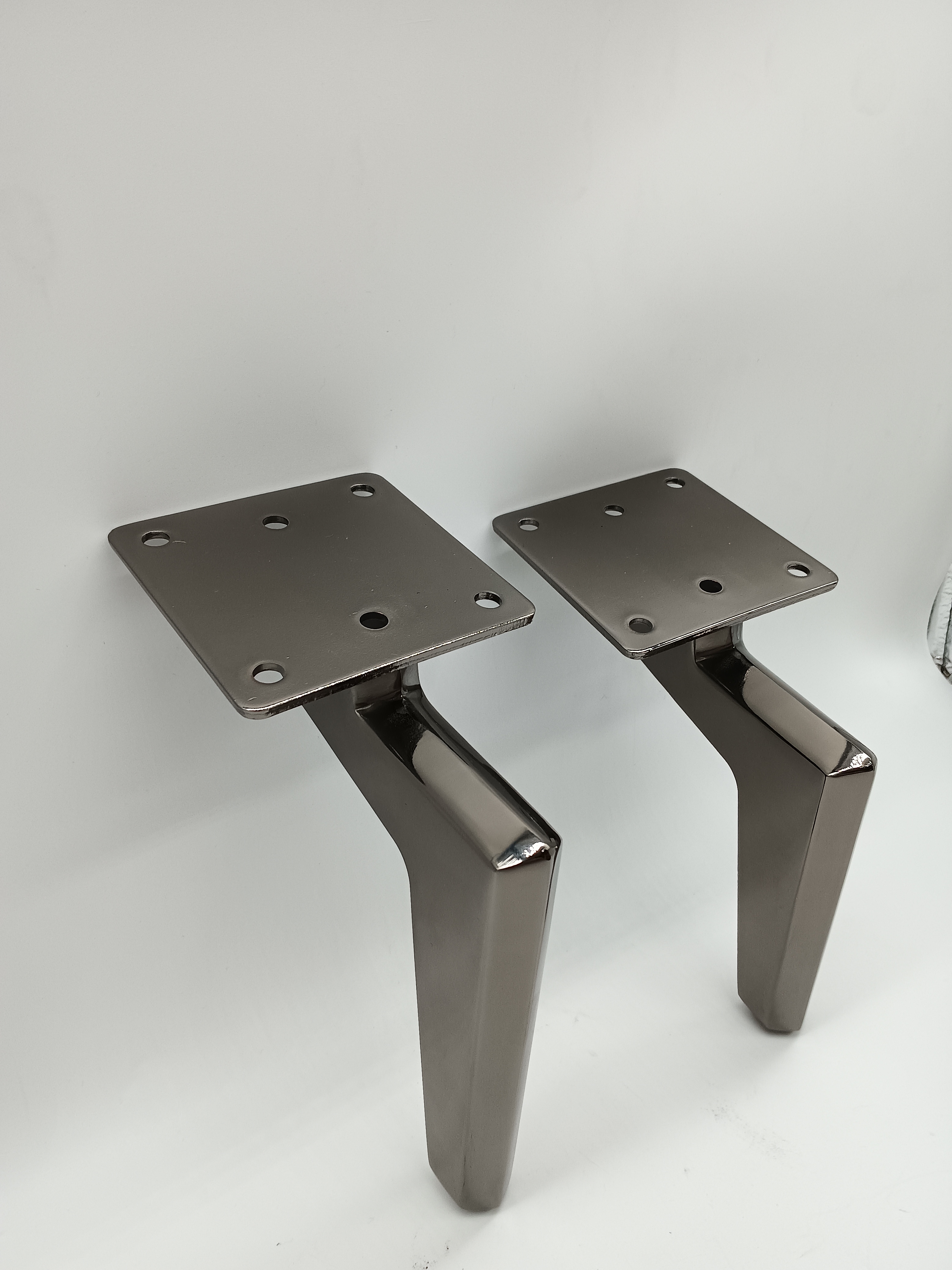 Gamba per divano in metallo regolabile con gamba per mobili in acciaio inossidabile altezza 150 mm 