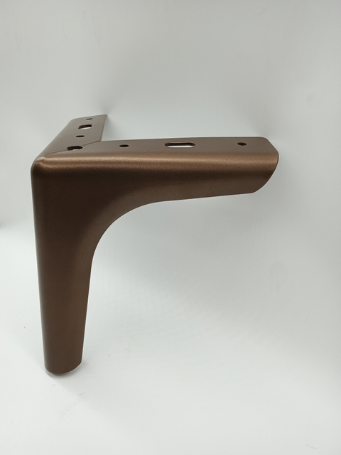  Piedini per mobili in metallo Gambe per divano a forma di cono Gambe lunghe per tavolino per sedie da caffè