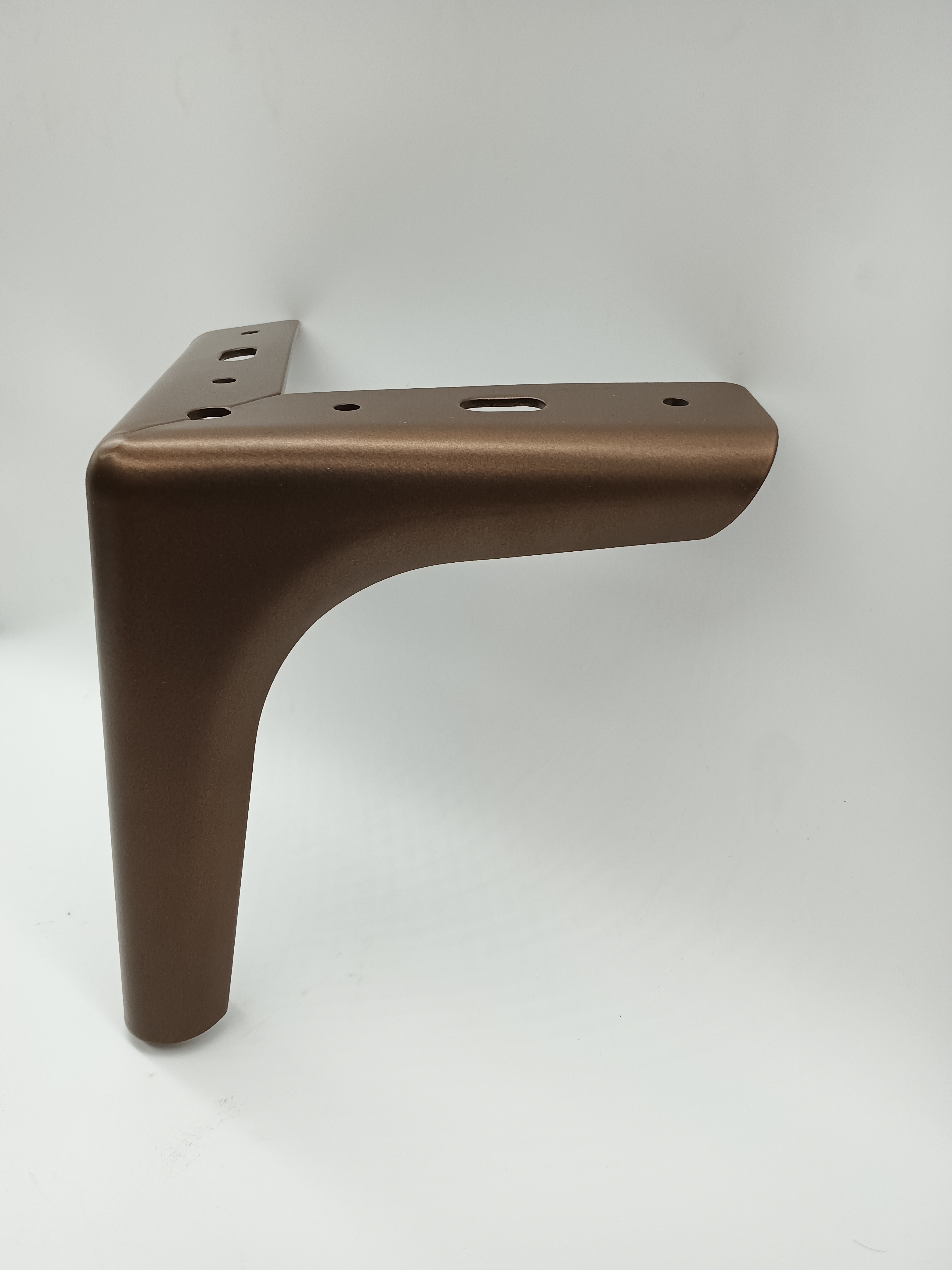  Piedini per mobili in metallo Gambe per divano a forma di cono Gambe lunghe per tavolino per sedie da caffè