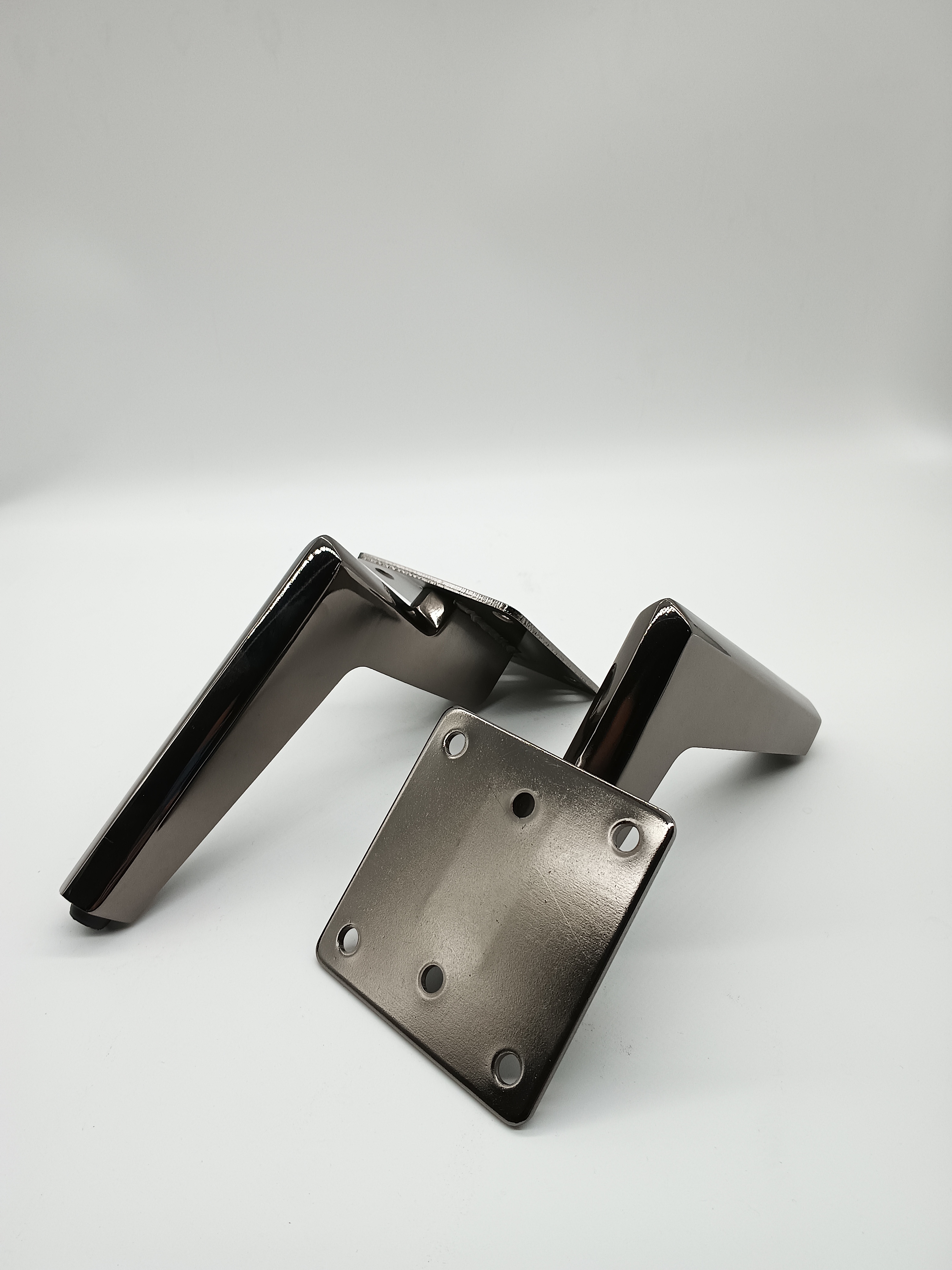 Gamba per divano in metallo regolabile con gamba per mobili in acciaio inossidabile altezza 150 mm 