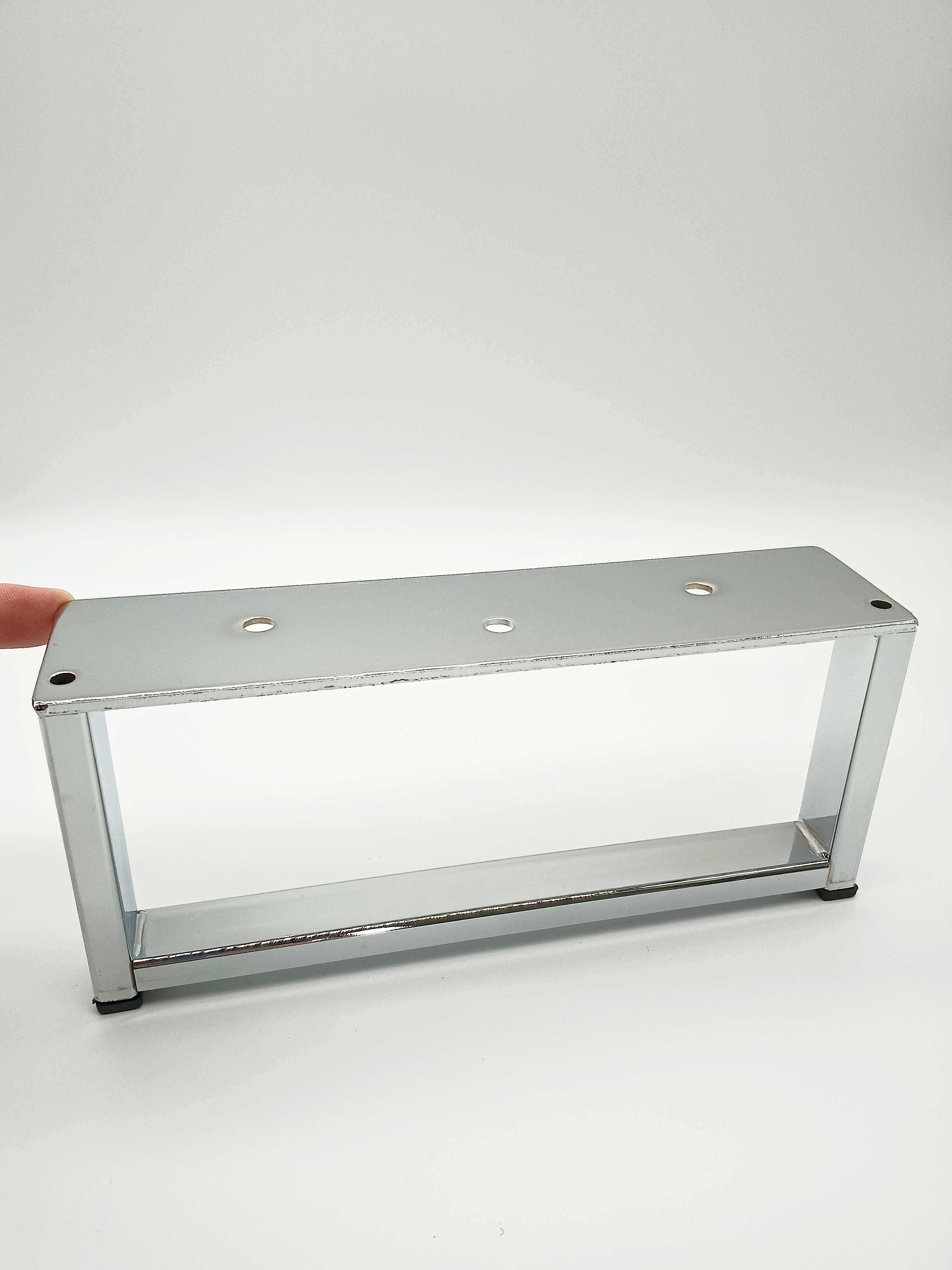 Gamba per divano in metallo resistente dal design moderno, piedini per mobili decorativi, gamba in ferro