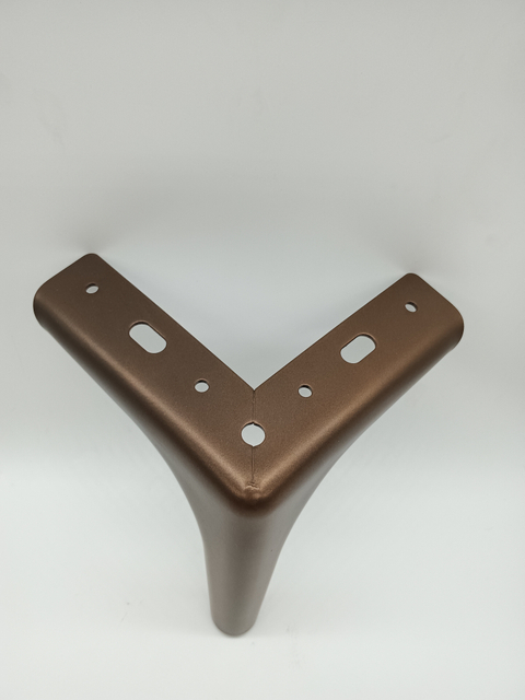  Piedini per mobili in metallo Gambe per divano a forma di cono Gambe lunghe per tavolino per sedie da caffè