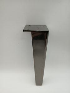  Nuove gambe per mobili contemporanei in metallo Gambe moderne in cromo nero oro