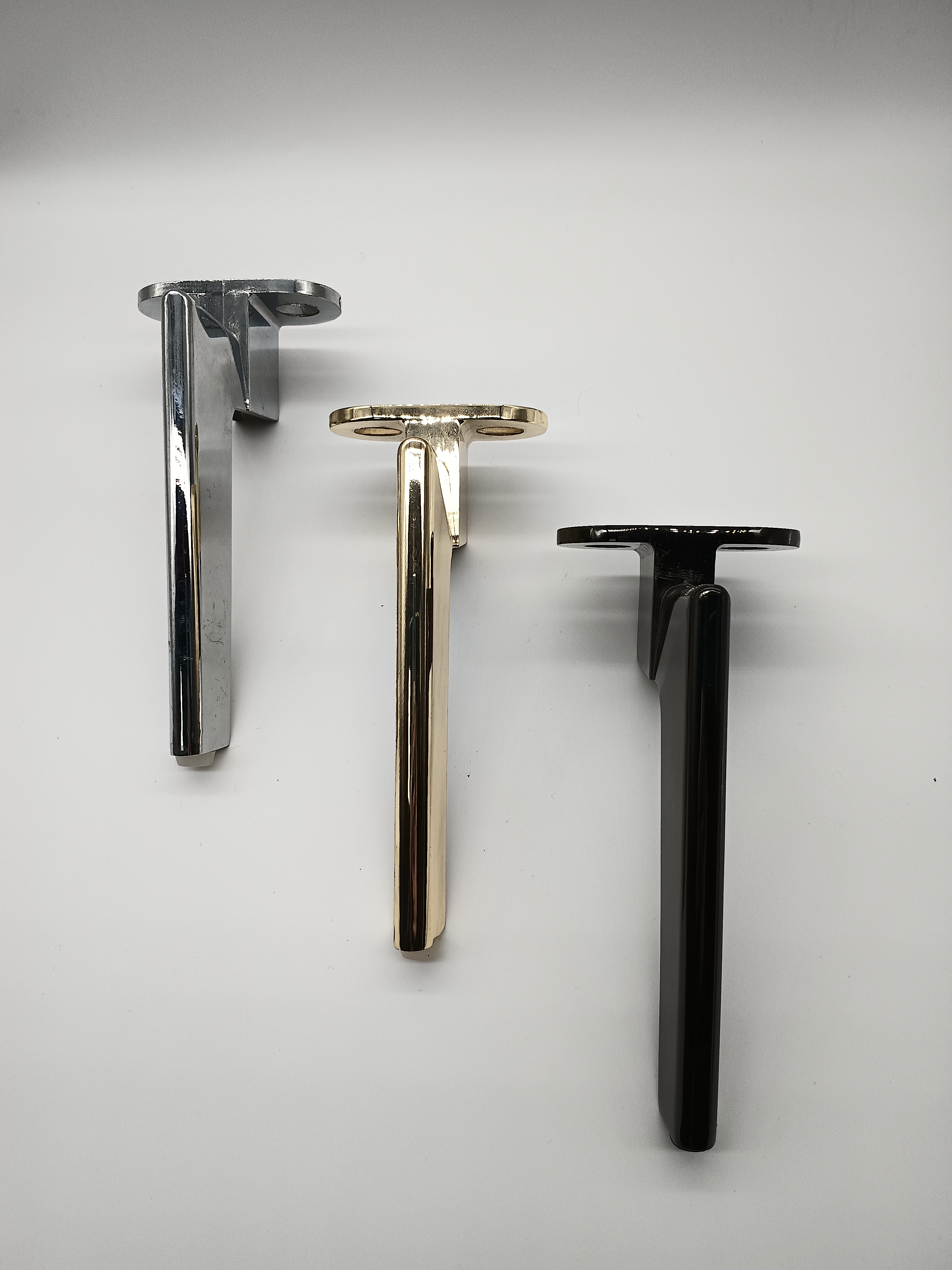 Gambe per mobili dal design elegante Decorazione Hardware Piedini per mobili Gamba per divano in lega di zinco